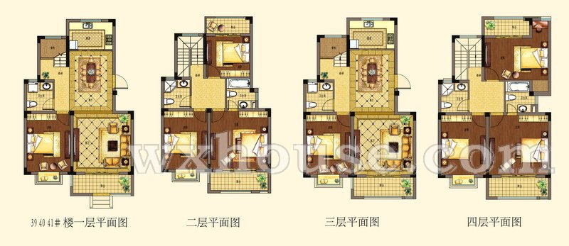 观山名筑39、40、41号楼户型