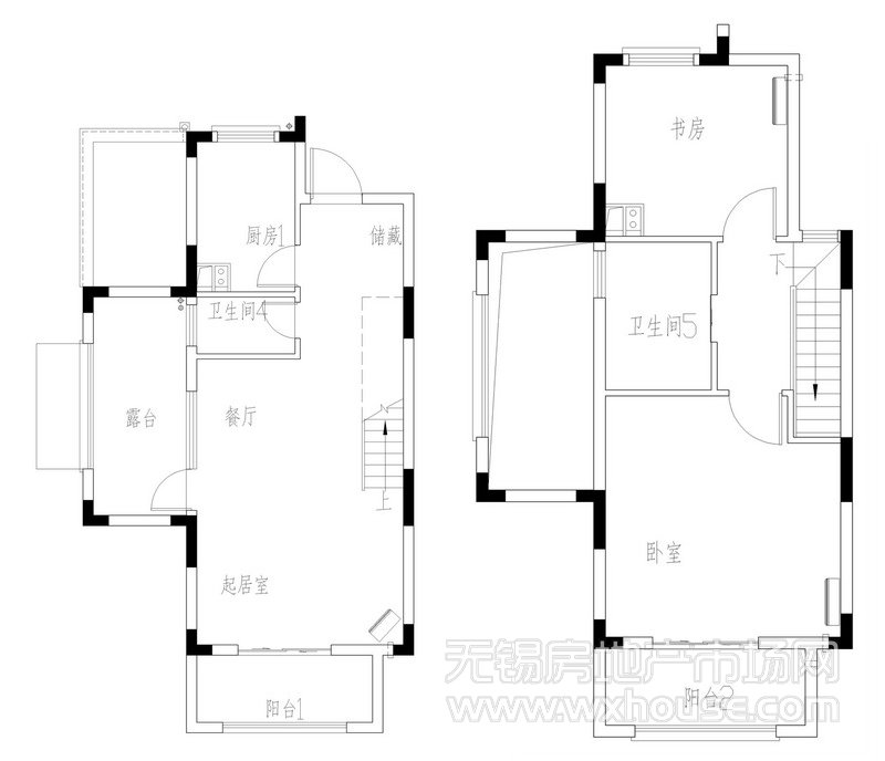 2号楼103平米户型