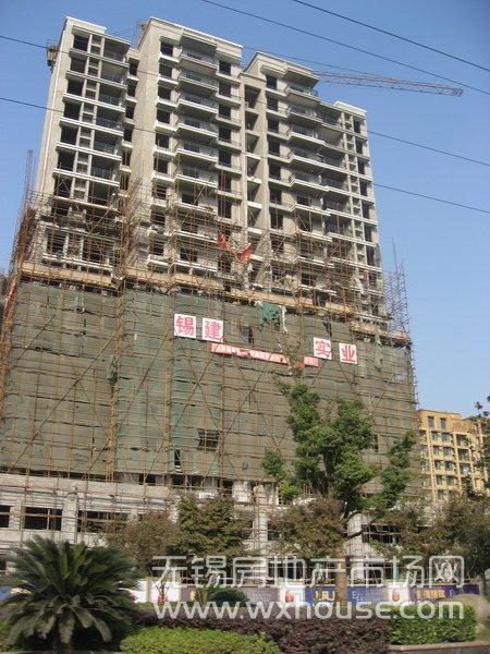 现场是施工进度      