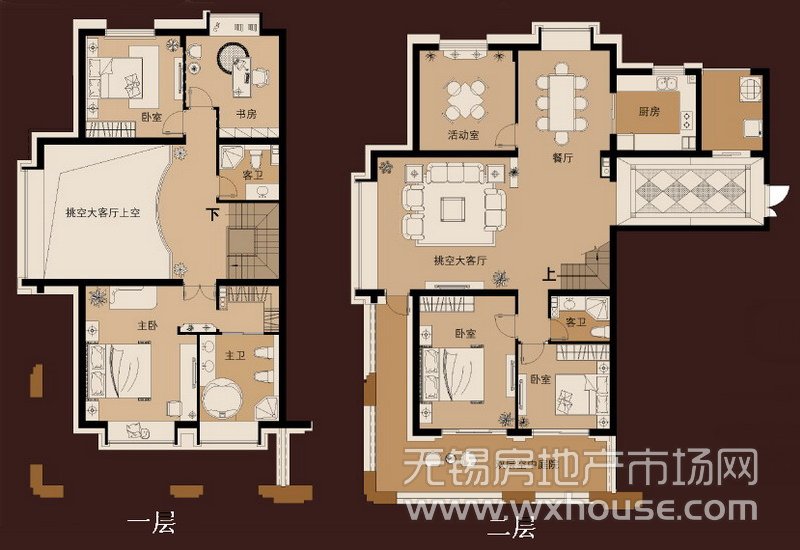 跃厅美墅A4户型