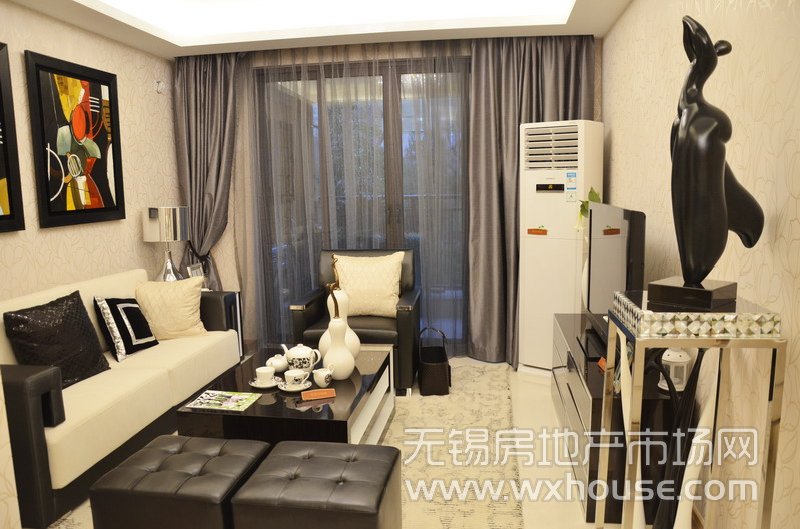 A户型81平米样板房：客厅      