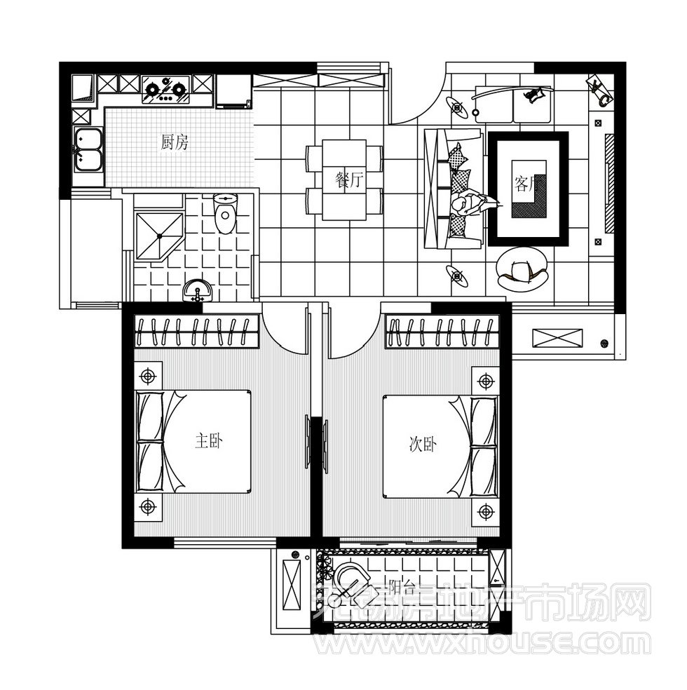 A地块Q1户型