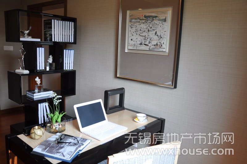 户型172平米样板房：书房      