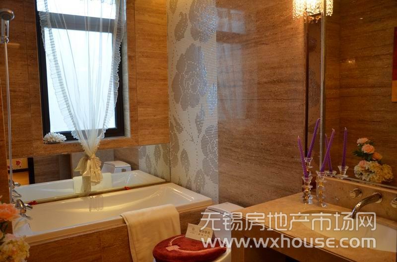 C户型167平米样板房：卫生间      