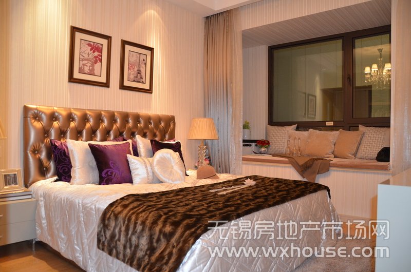 户型90平米样板房：主卧      