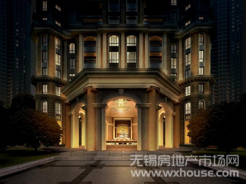 楼栋夜景      