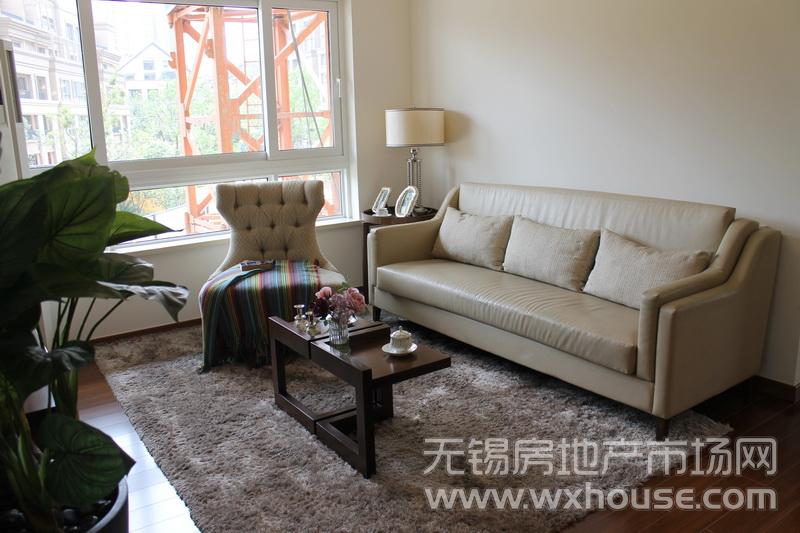 户型90平米样板房：客厅      