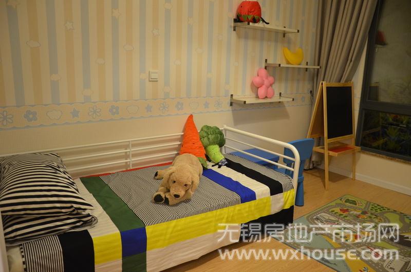 户型63平米样板房：卧室      