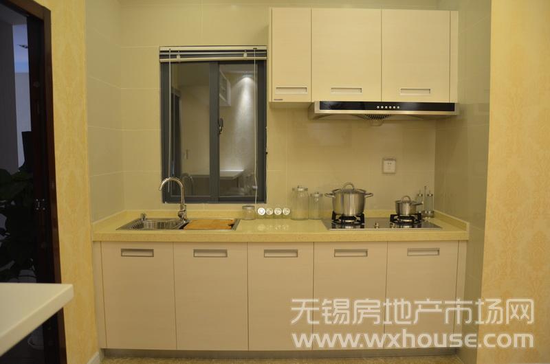 户型63平米样板房：厨房      