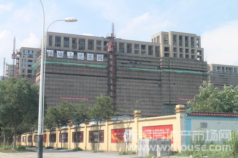 现场施工进度.      