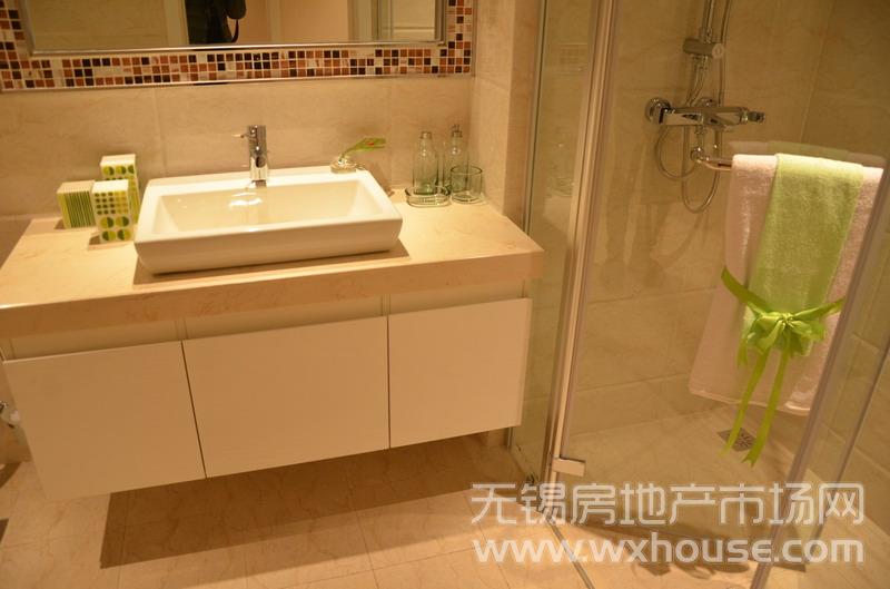 户型122平米样板房：客卫      