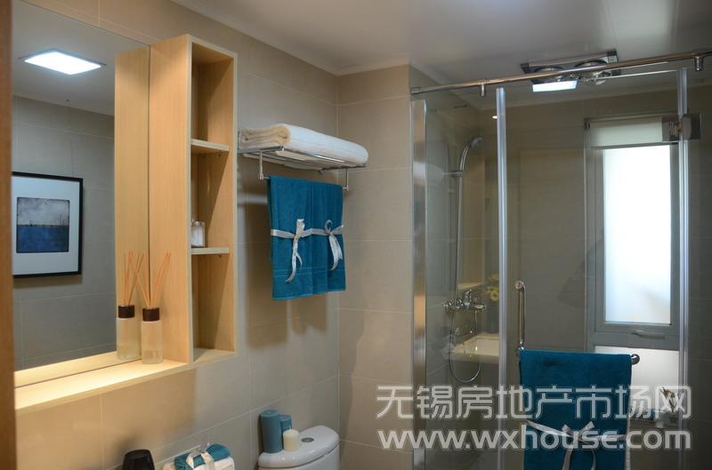87㎡样板房卫生间      