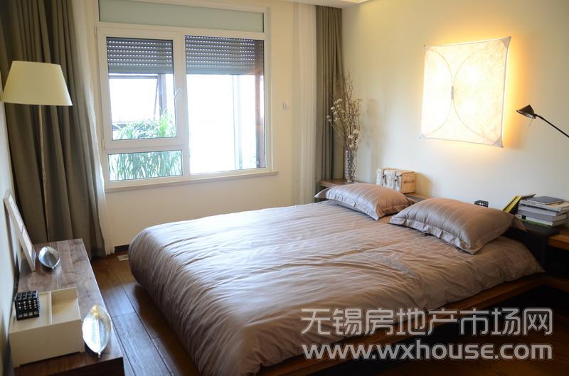 户型140㎡样板房：卧室      