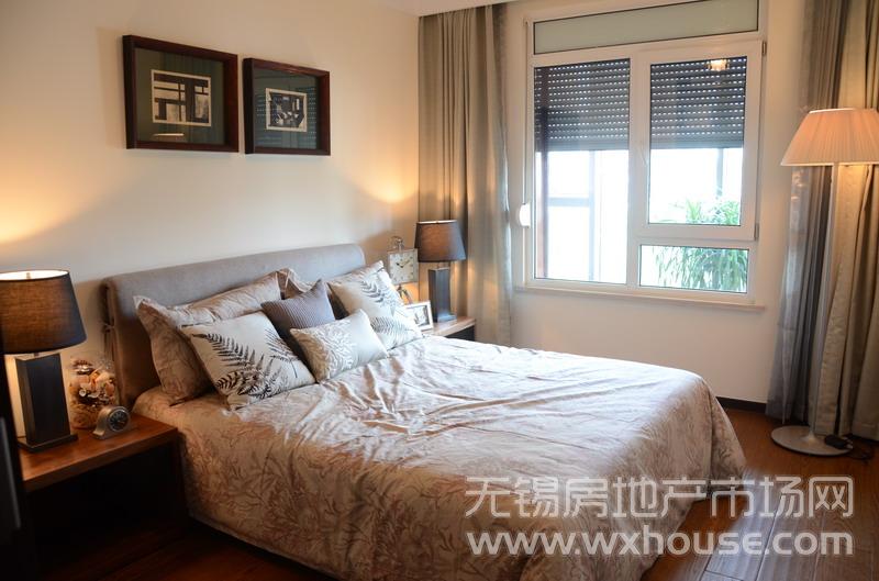户型140㎡样板房：卧室      