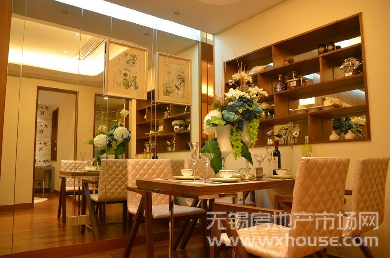 户型74㎡样板房：餐厅      