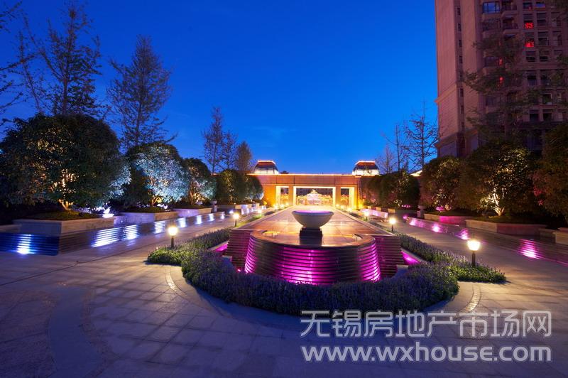 项目夜景      