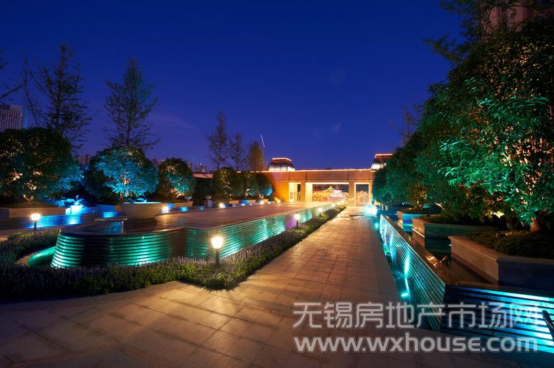 项目夜景      