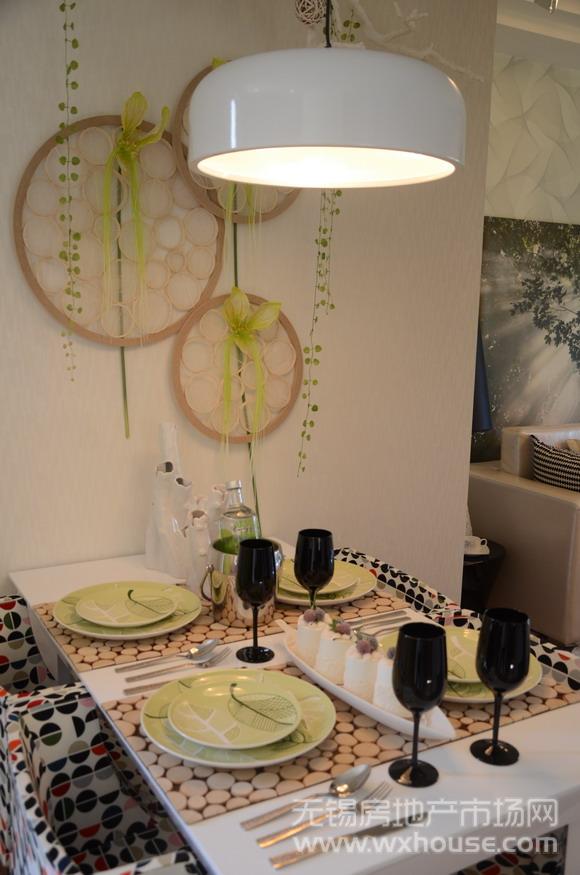 户型90㎡样板房:餐厅