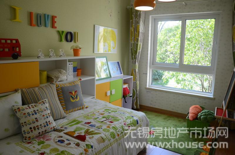 户型90㎡样板房:儿童房