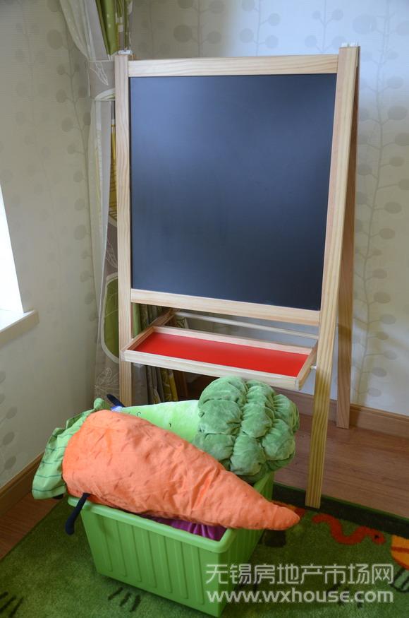 户型90㎡样板房:儿童房一角