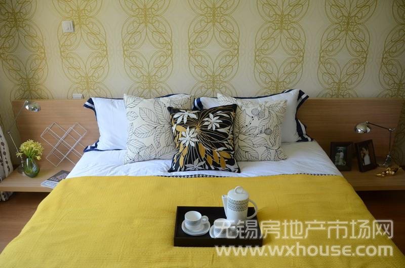 户型90㎡样板房:主卧