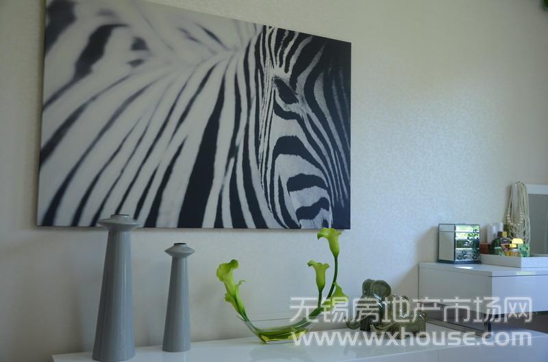 户型90㎡样板房:主卧装饰