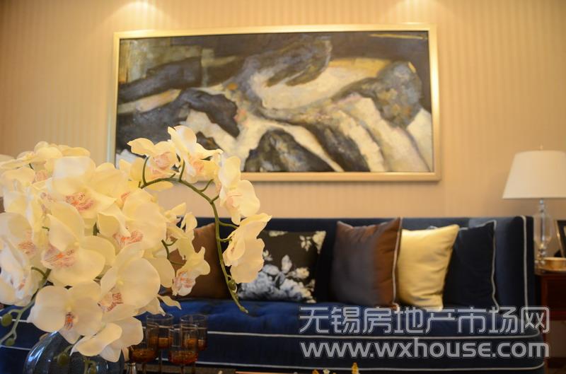 户型115㎡样板房:客厅