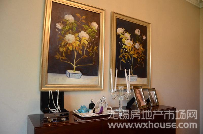 户型115㎡样板房:主卧一角