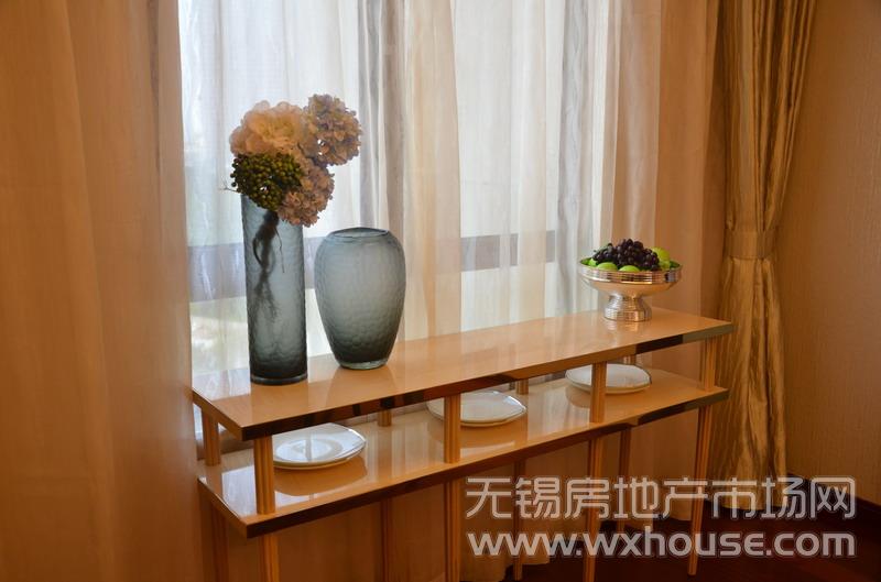 214㎡样板房：客厅一角      