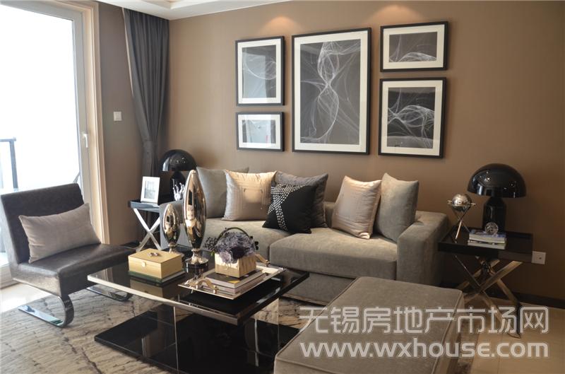 98㎡户型——客厅      
