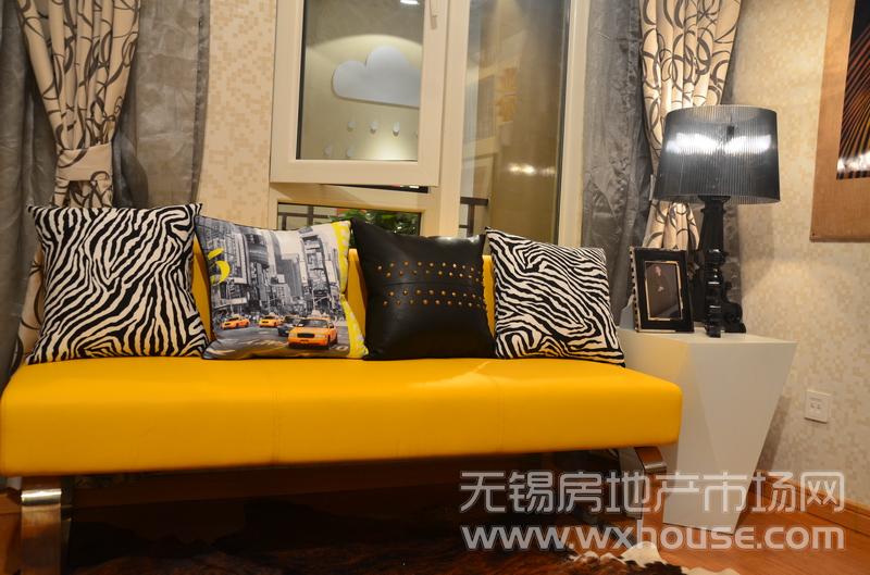 89㎡户型——书房一角      