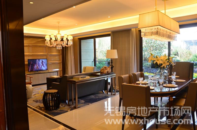 168㎡户型——客餐厅一体