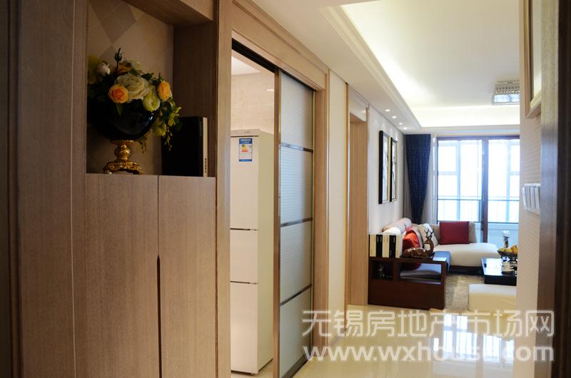 乐园108㎡户型样板房：进门处一览      