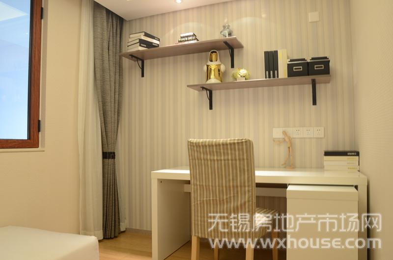 乐园108㎡户型样板房：书房      