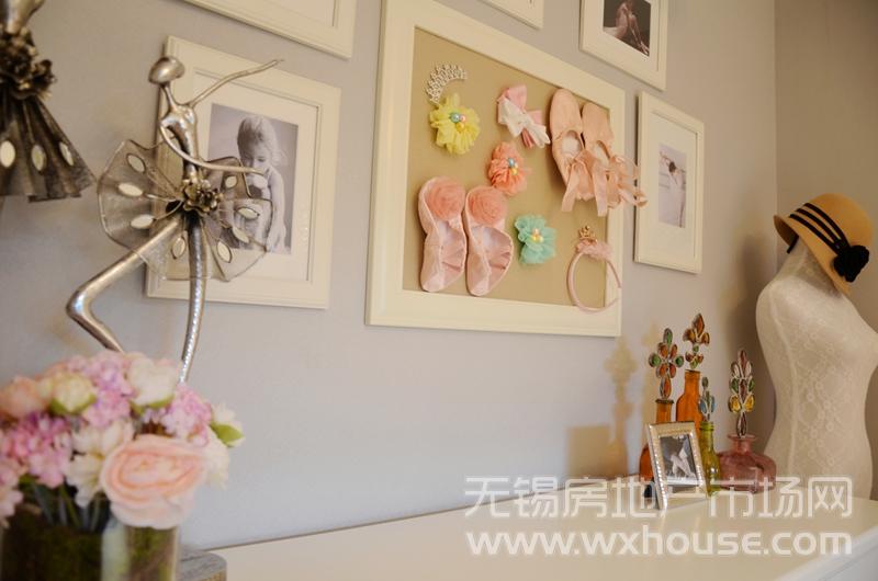 万科·信成道105㎡样板间——儿童房一角      