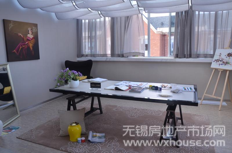 鸿墅160㎡样板房——画室      