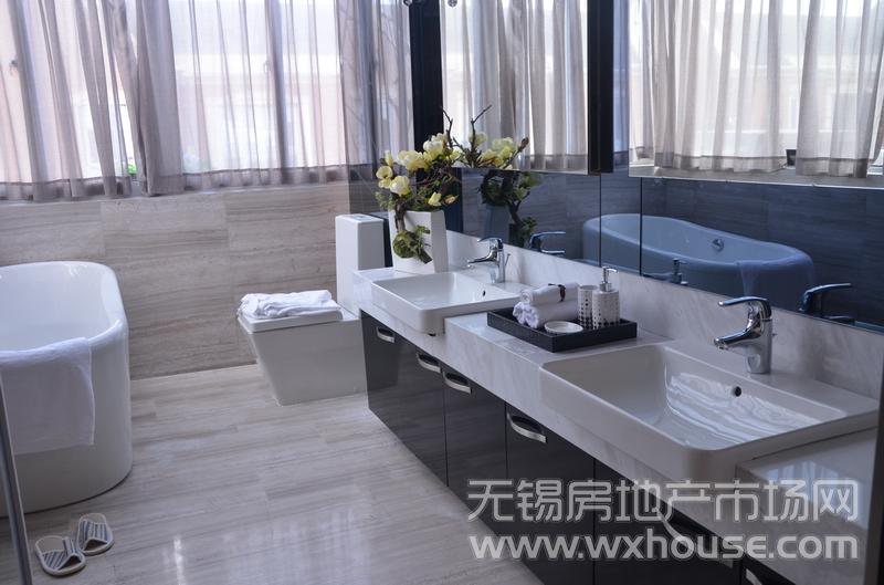 鸿墅160㎡样板房——卫生间      