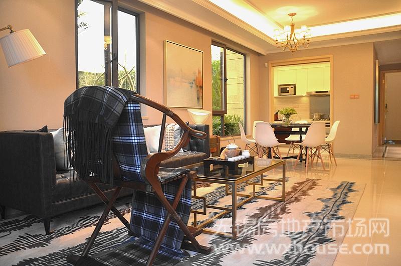 137㎡样板间——餐客连厅