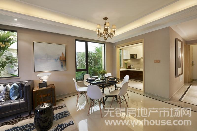 富力十号137㎡样板间——餐厅