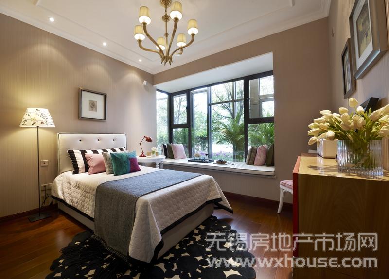 富力十号137㎡样板间——次卧