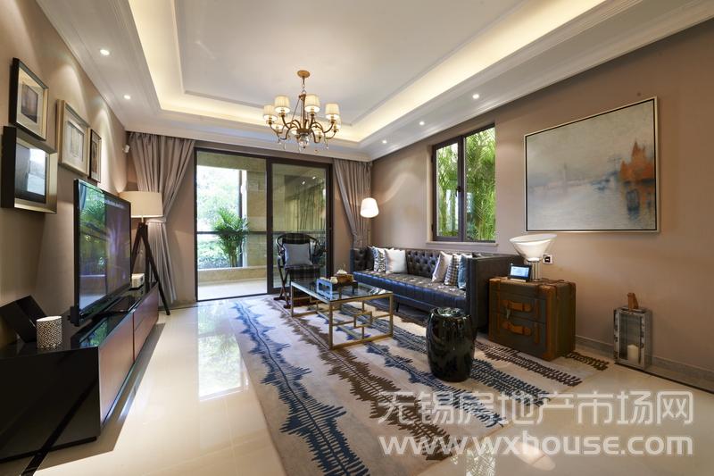 富力十号137㎡样板间——客厅