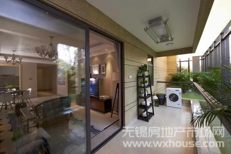 富力十号137㎡样板间——阳台