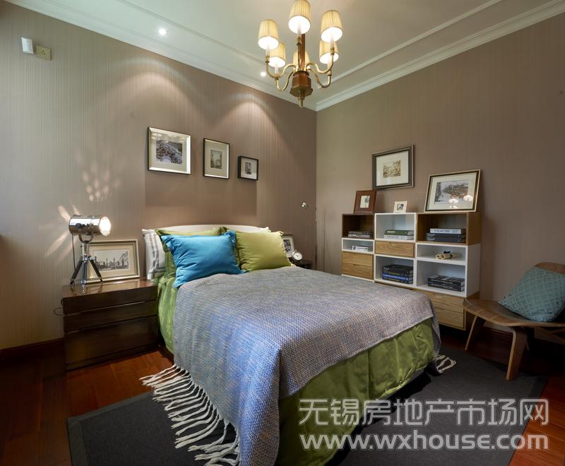 富力十号95㎡样板间——次卧