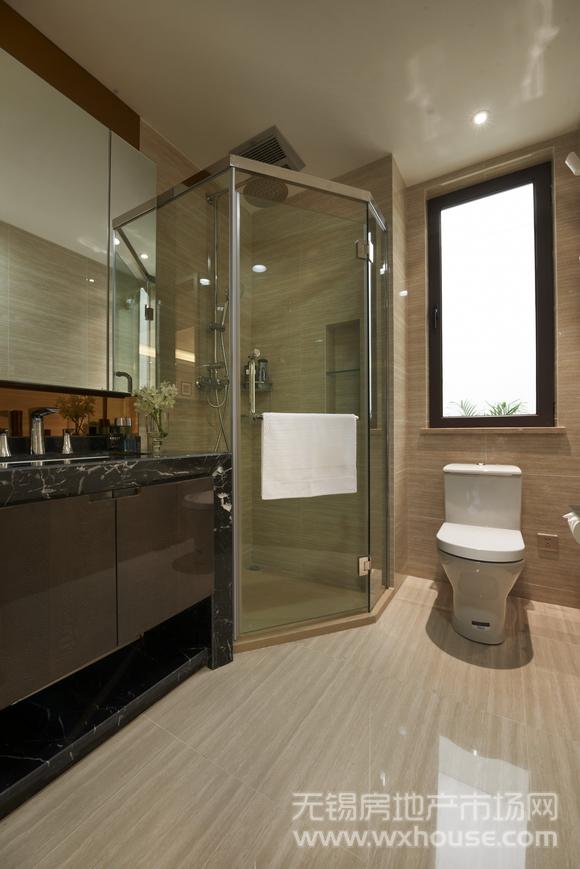 富力十号95㎡样板间——卫生间