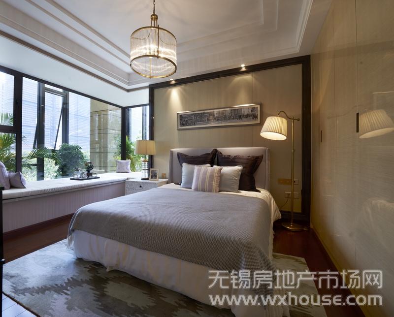 富力十号95㎡样板间——主卧