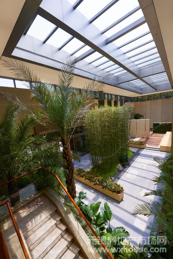 温室样板楼内景