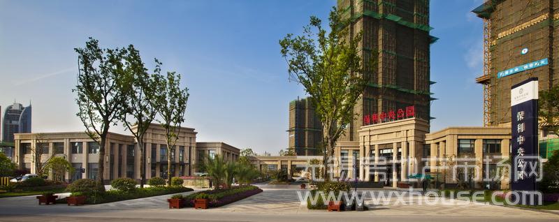 项目门楼全景      