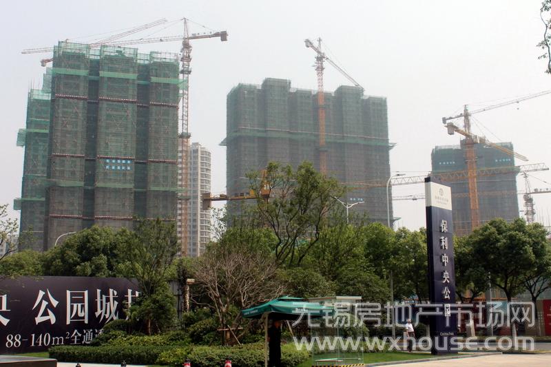 金域缇香现场施工进度      