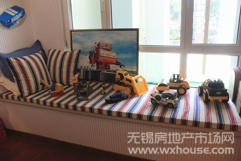 升级版115㎡样板间:儿童房一角