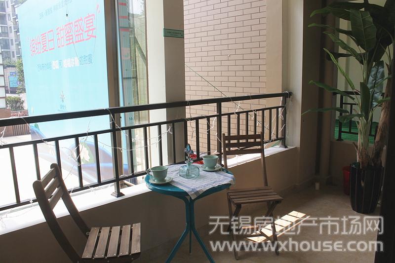 升级版115㎡样板间:阳台